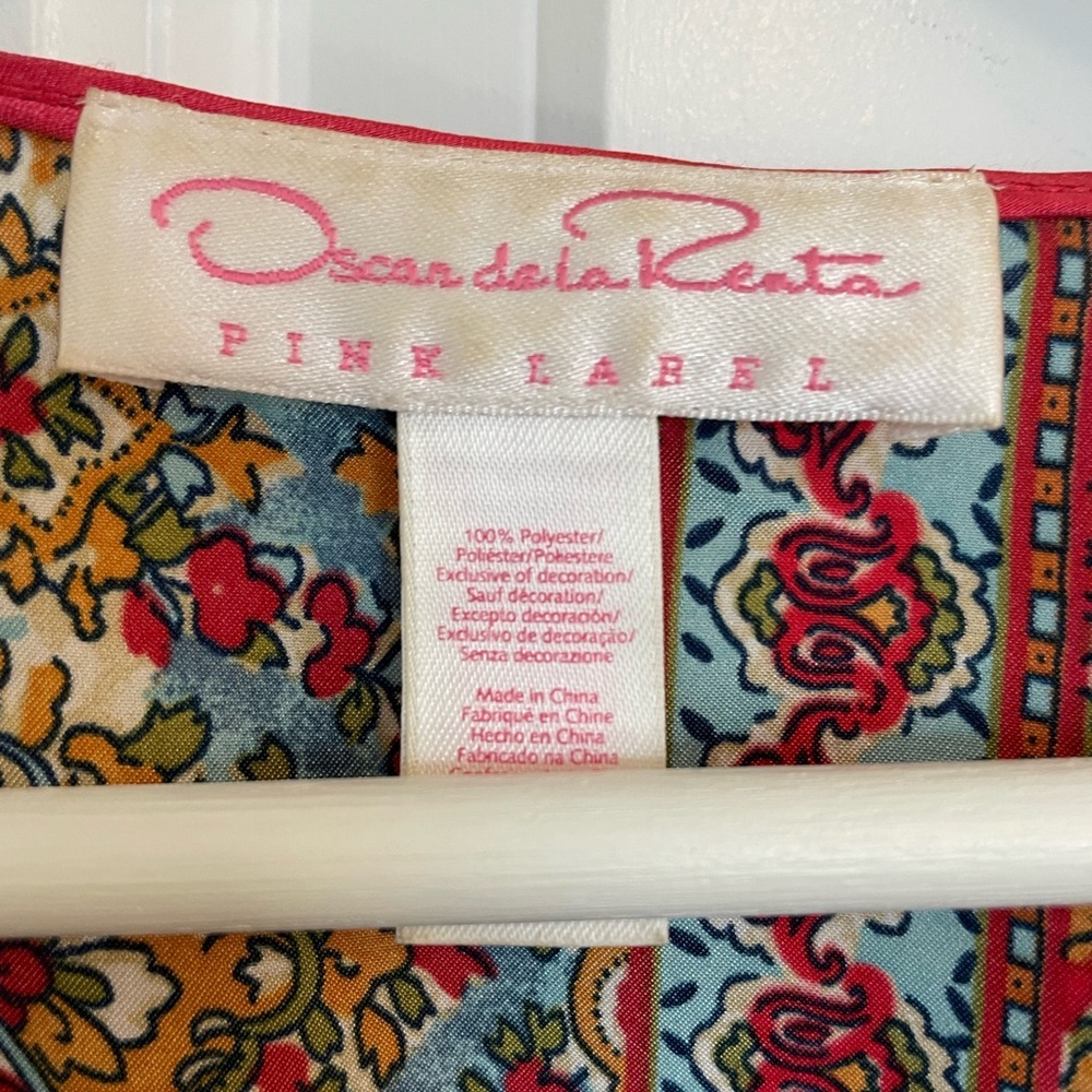 Oscar de la Renta Vintage Robe - Picture 5 of 9
